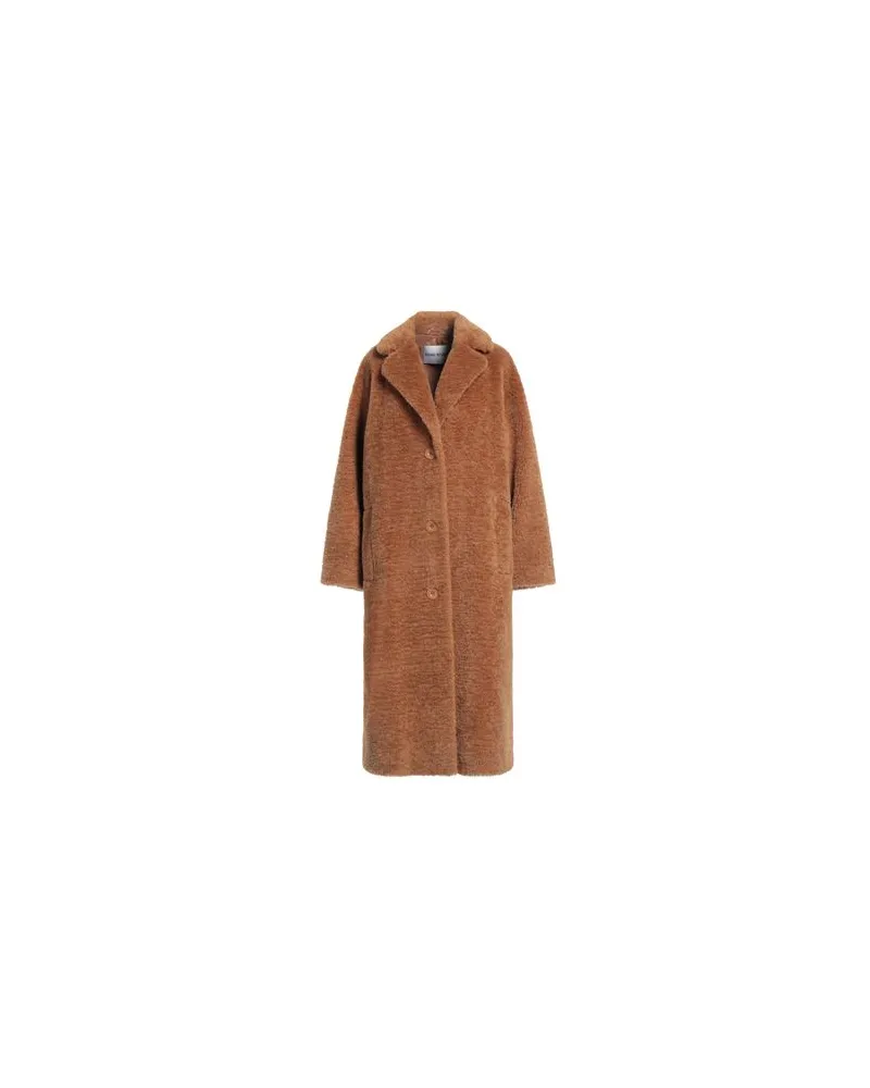 STAND JACKEN & MÄNTEL - Shearling- & Kunstfellauf YOOX.COM Kamel