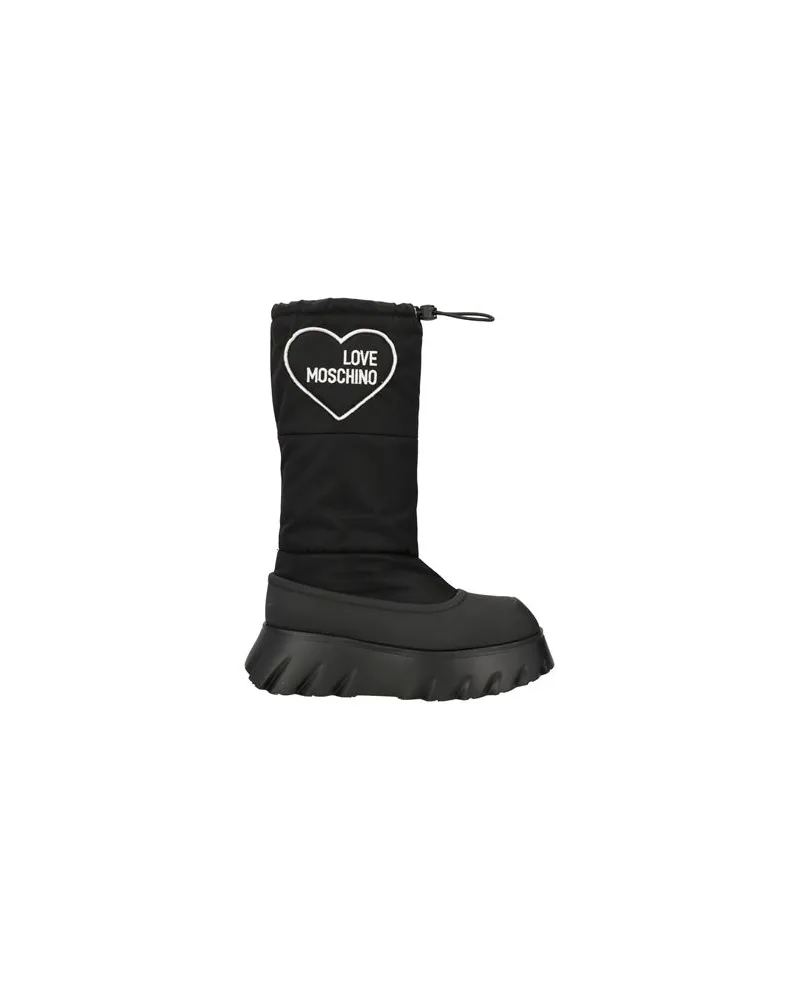 Moschino SCHUHE - Stiefelauf YOOX.COM Schwarz