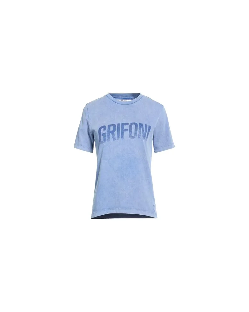 Mauro Grifoni TOPS - T-shirtsauf YOOX.COM Blaugrau