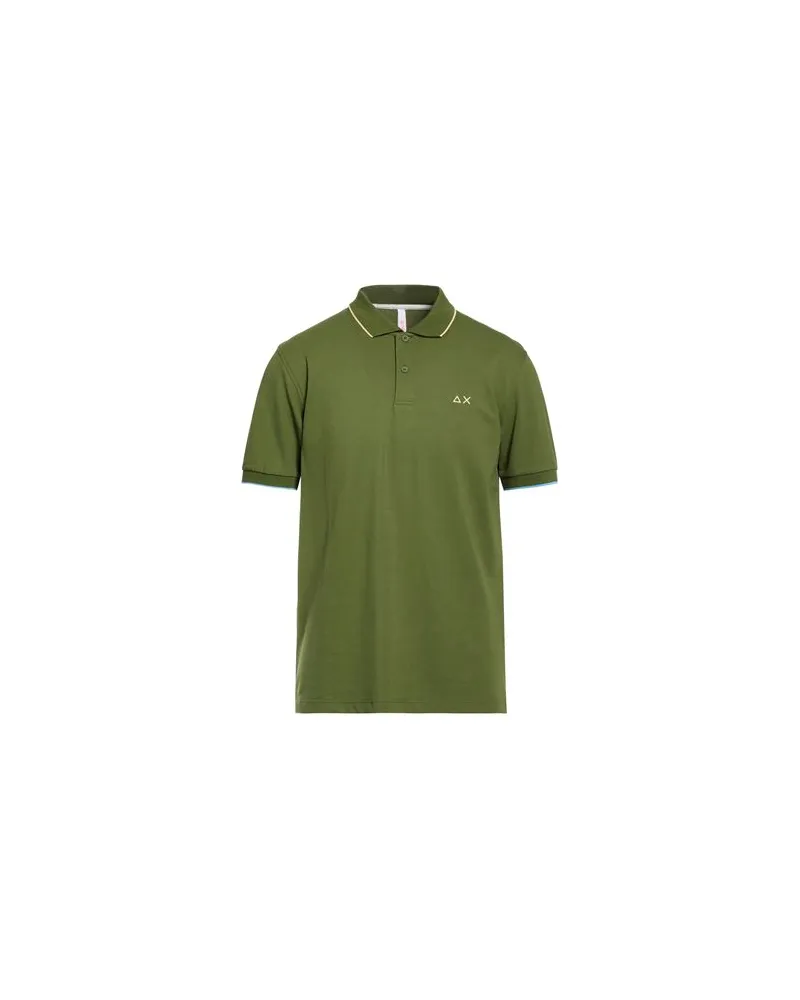 Sun68 TOPS - Poloshirtsauf YOOX.COM Dunkelgrün