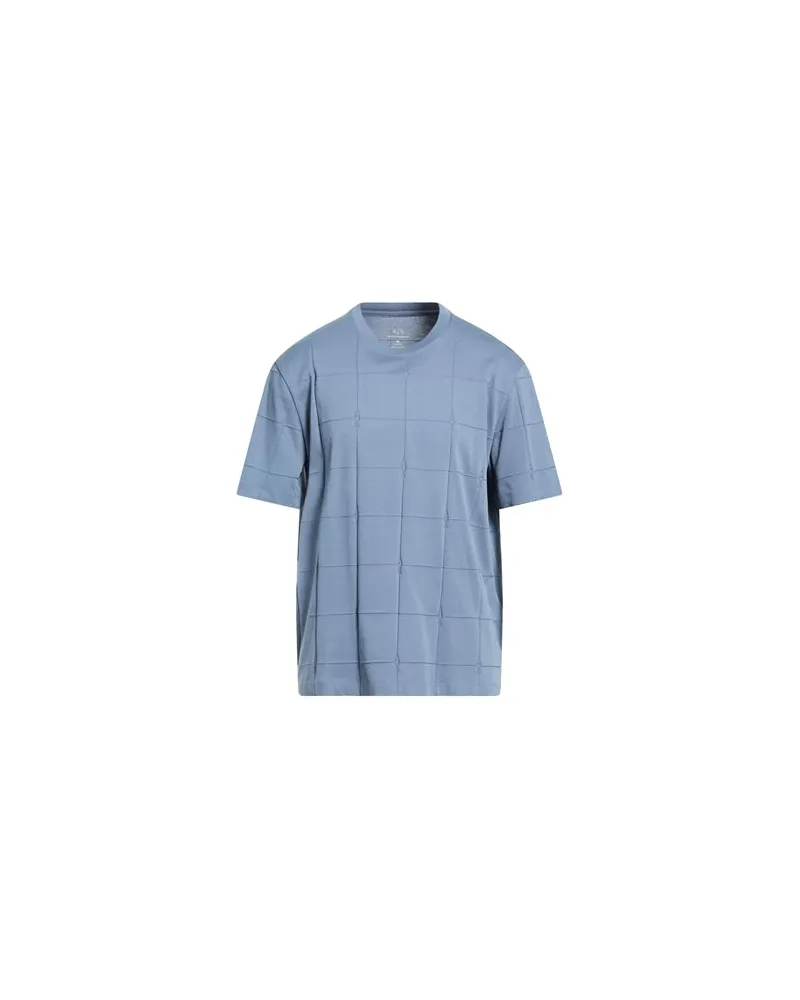 Armani Exchange TOPS - T-shirtsauf YOOX.COM Taubenblau