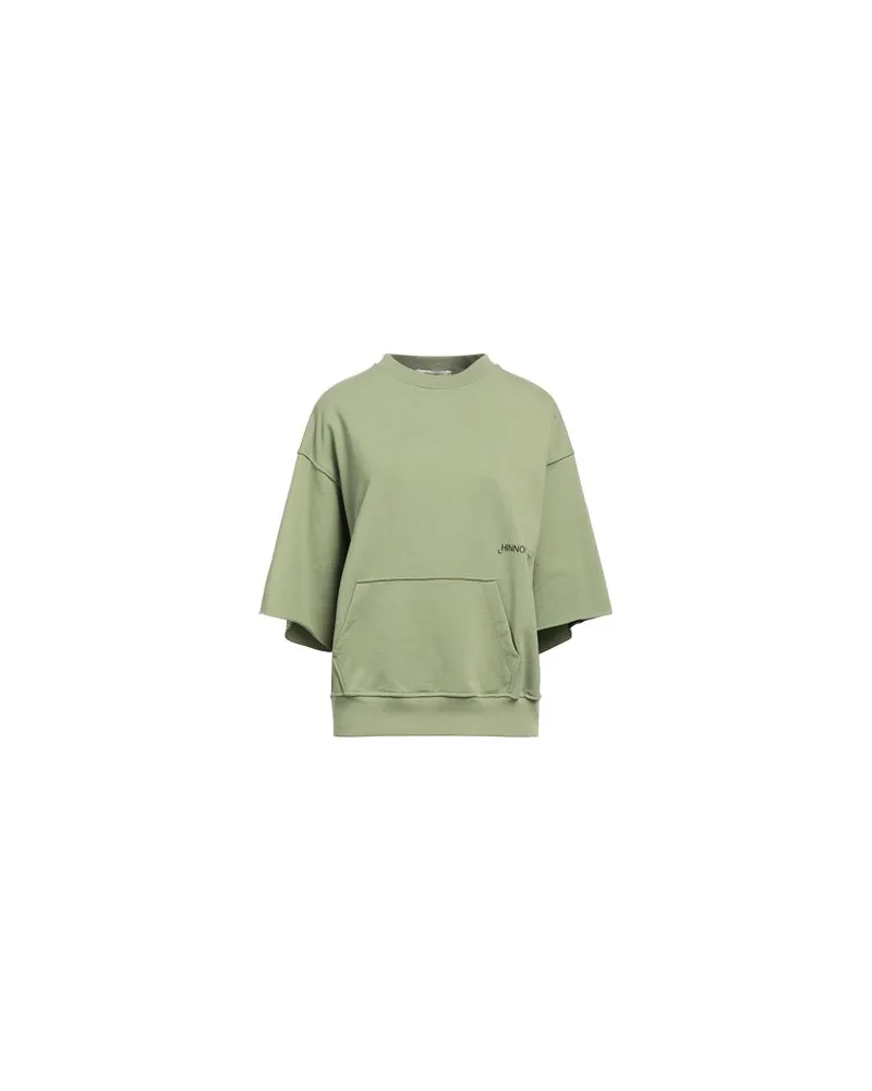 HINNOMINATE TOPS - Sweatshirtsauf YOOX.COM Salbeigrün