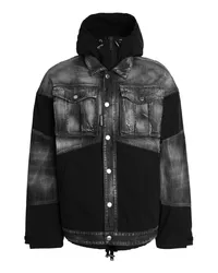 Dsquared2 Jeansjacke/-mantel Schwarz