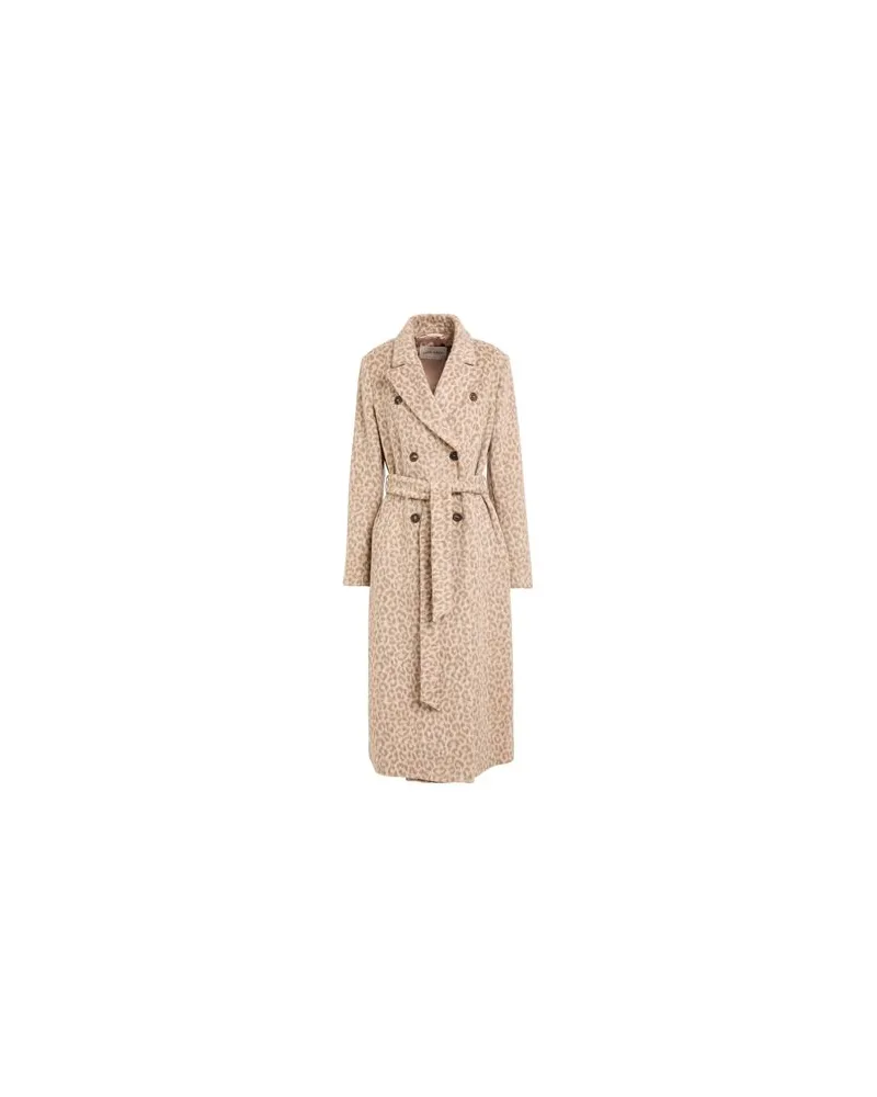 VIOLANTI JACKEN & MÄNTEL - Mäntelauf YOOX.COM Beige