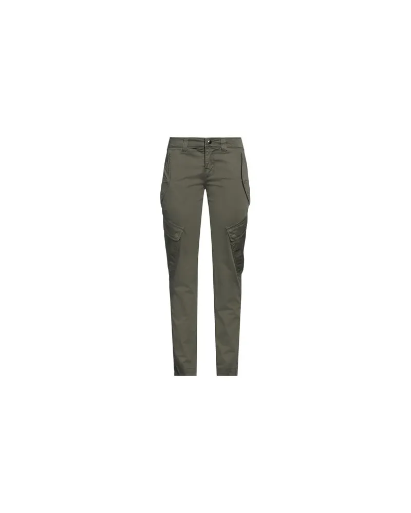 Dondup HOSEN & RÖCKE - Hosenauf YOOX.COM Militärgrün