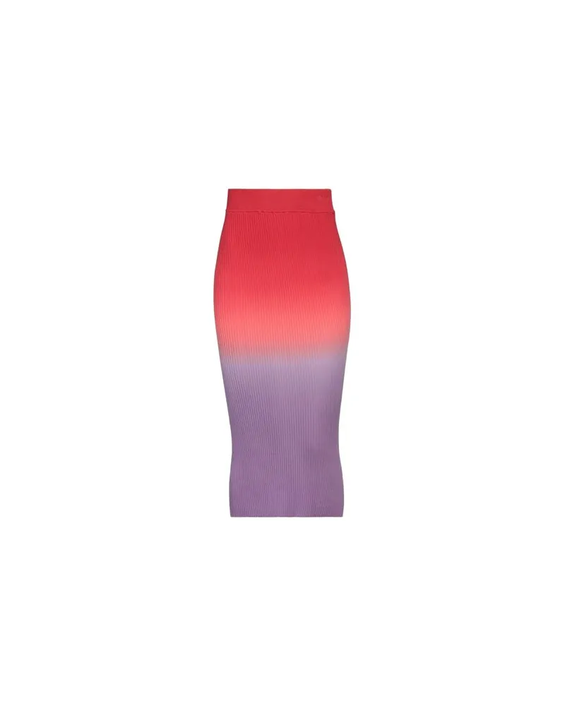 Versace Jeans HOSEN & RÖCKE - Midi-Röckeauf YOOX.COM Rot