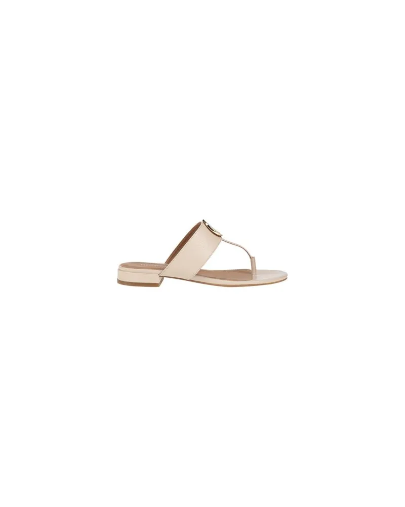 Emporio Armani SCHUHE - Zehentrennerauf YOOX.COM Cremeweiß