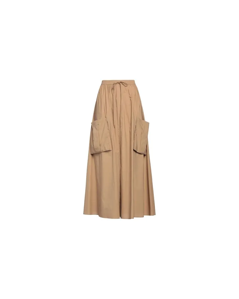 Caractère HOSEN & RÖCKE - Maxi-Röckeauf YOOX.COM Kamel