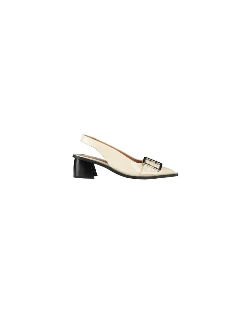 Ganni SCHUHE - Pumpsauf YOOX.COM Elfenbein
