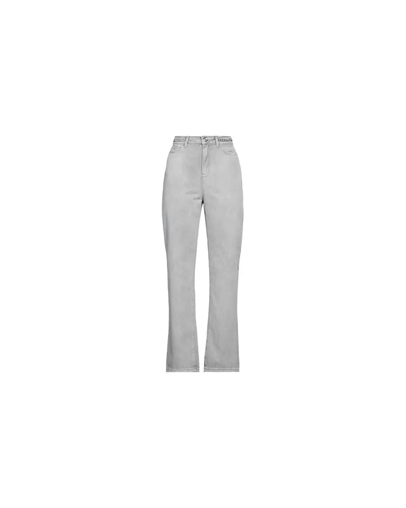 Karl Lagerfeld HOSEN & RÖCKE - Jeanshosenauf YOOX.COM Hellgrau