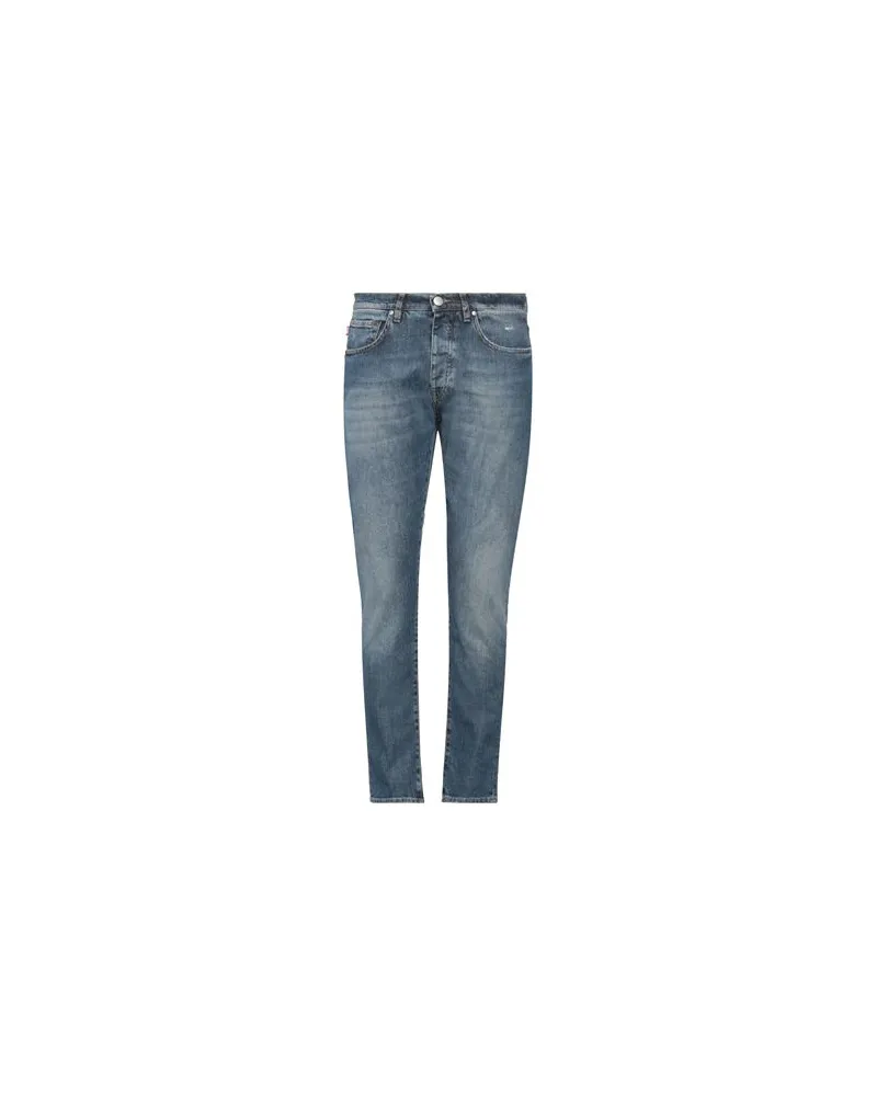 Manuel Ritz HOSEN & RÖCKE - Jeanshosenauf YOOX.COM Blau