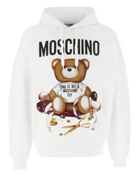 Moschino Sweatshirt Weiß