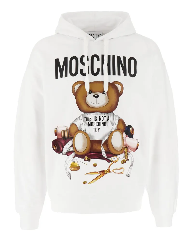 Moschino Sweatshirt Weiß