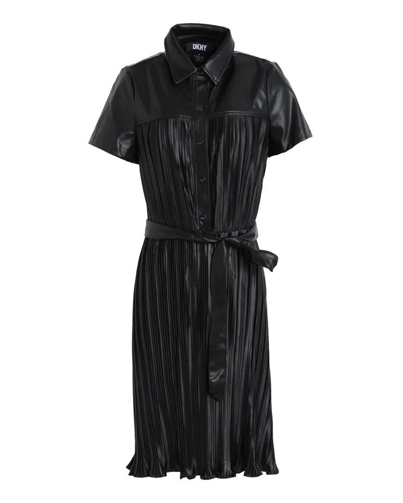 DKNY Midi-Kleid Schwarz