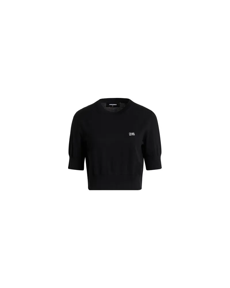 Dsquared2 STRICKWAREN - Pulloverauf YOOX.COM Schwarz