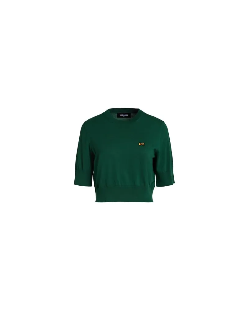 Dsquared2 STRICKWAREN - Pulloverauf YOOX.COM Smaragdgrün