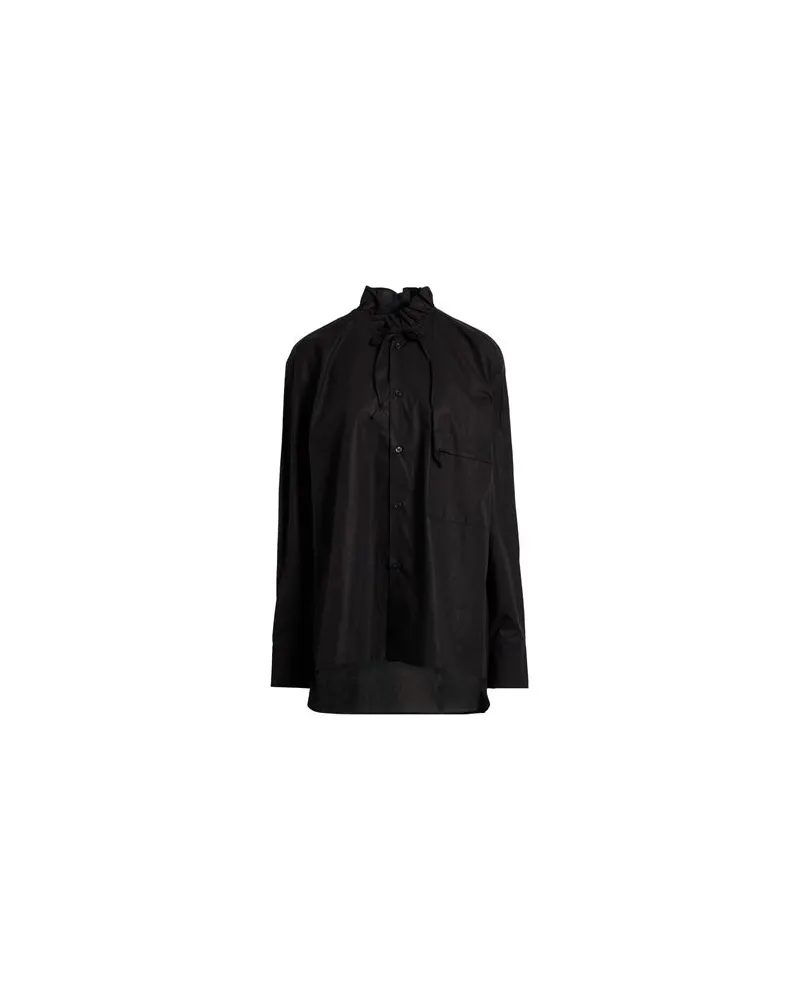 PLAN C TOPS - Hemdenauf YOOX.COM Schwarz