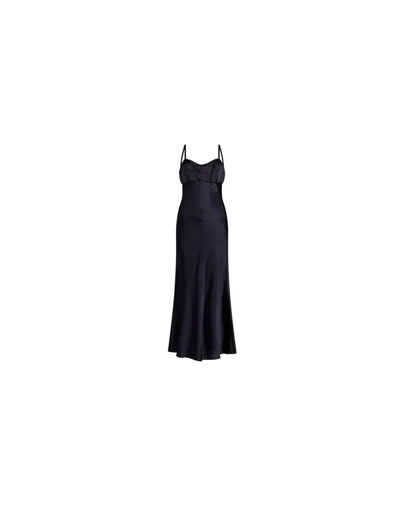 Sandro KLEIDER - Maxi-Kleiderauf YOOX.COM Nachtblau