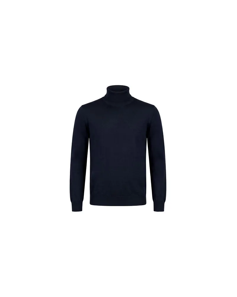 La Fileria STRICKWAREN - Rollkragenpulloverauf YOOX.COM Nachtblau
