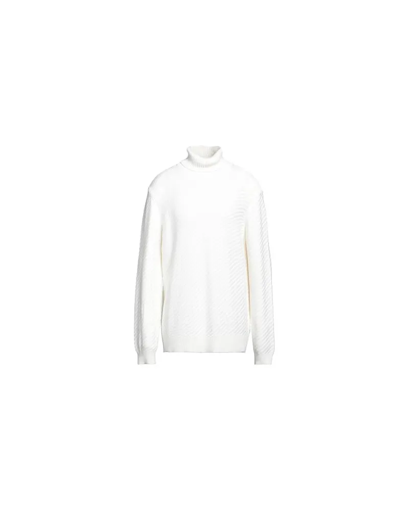 Armani Exchange STRICKWAREN - Rollkragenpulloverauf YOOX.COM Elfenbein