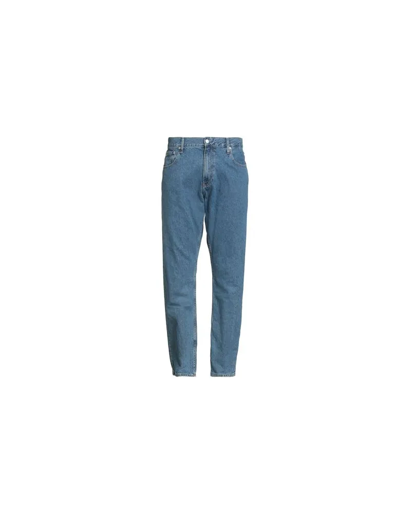 Calvin Klein HOSEN & RÖCKE - Jeanshosenauf YOOX.COM Blau