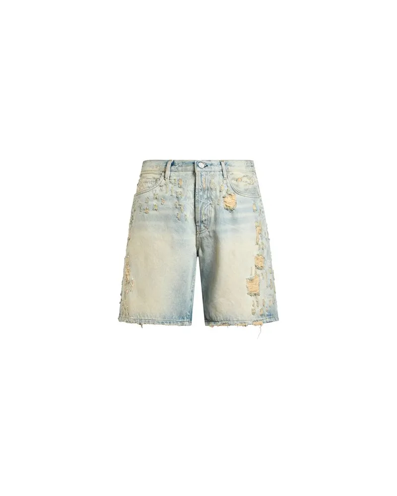 Aries HOSEN & RÖCKE - Jeansshortsauf YOOX.COM Blau