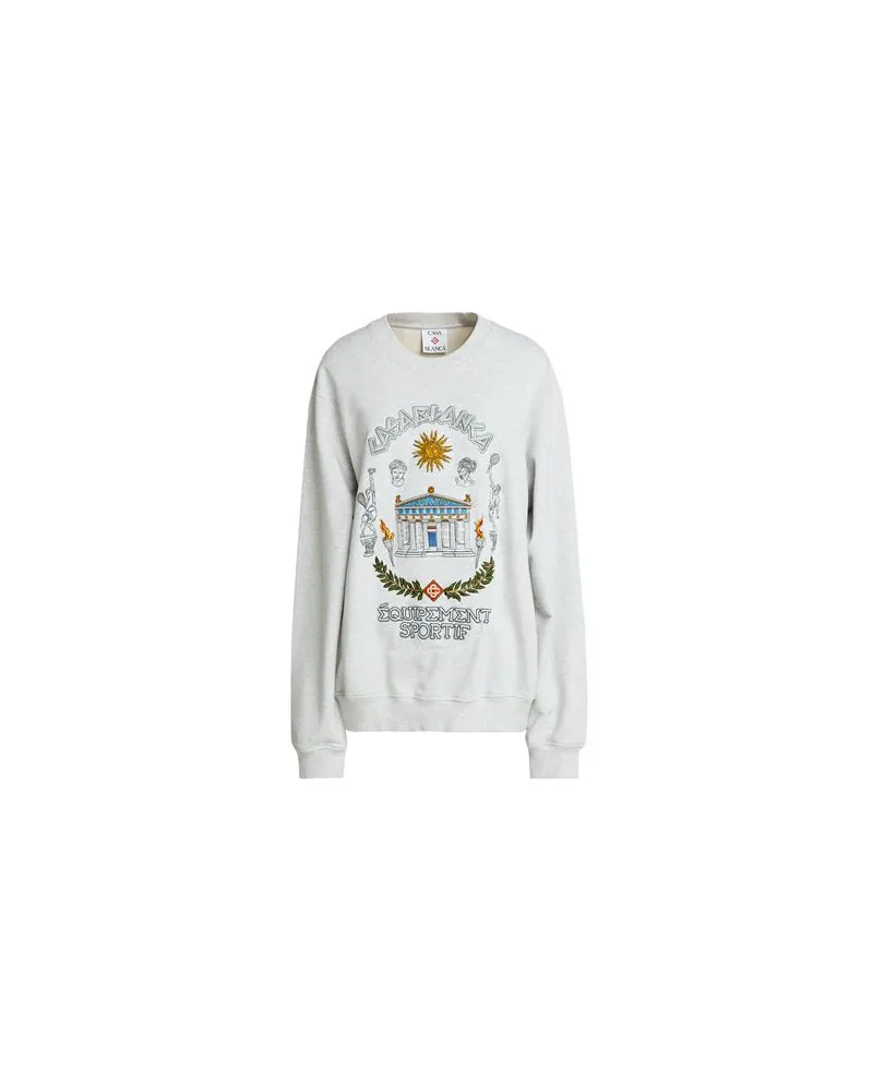 Casablanca Paris TOPS - Sweatshirtsauf YOOX.COM Hellgrau