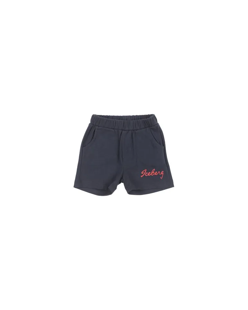 Iceberg HOSEN & RÖCKE - Shorts & Bermudashortsauf YOOX.COM Nachtblau
