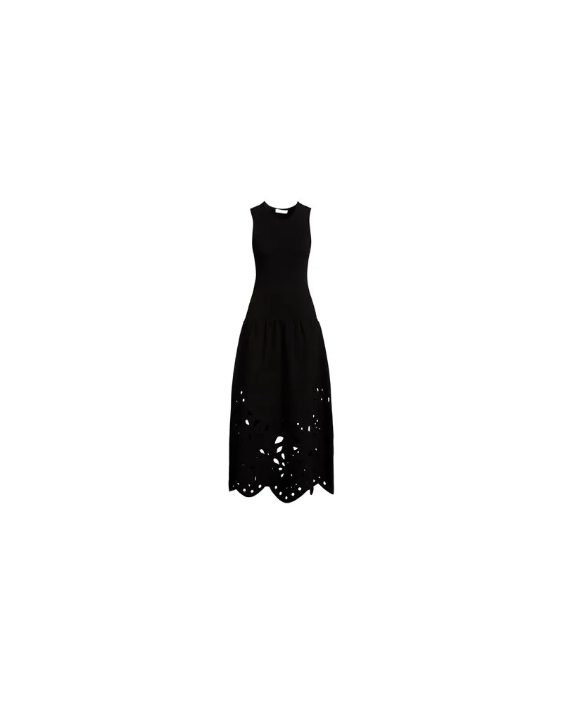 Ulla Johnson KLEIDER - Midi-Kleiderauf YOOX.COM Schwarz