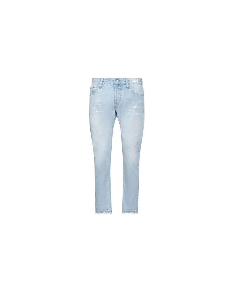 UNIFORM HOSEN & RÖCKE - Jeanshosenauf YOOX.COM Blau