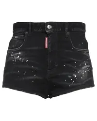 Dsquared2 Jeansshorts Schwarz