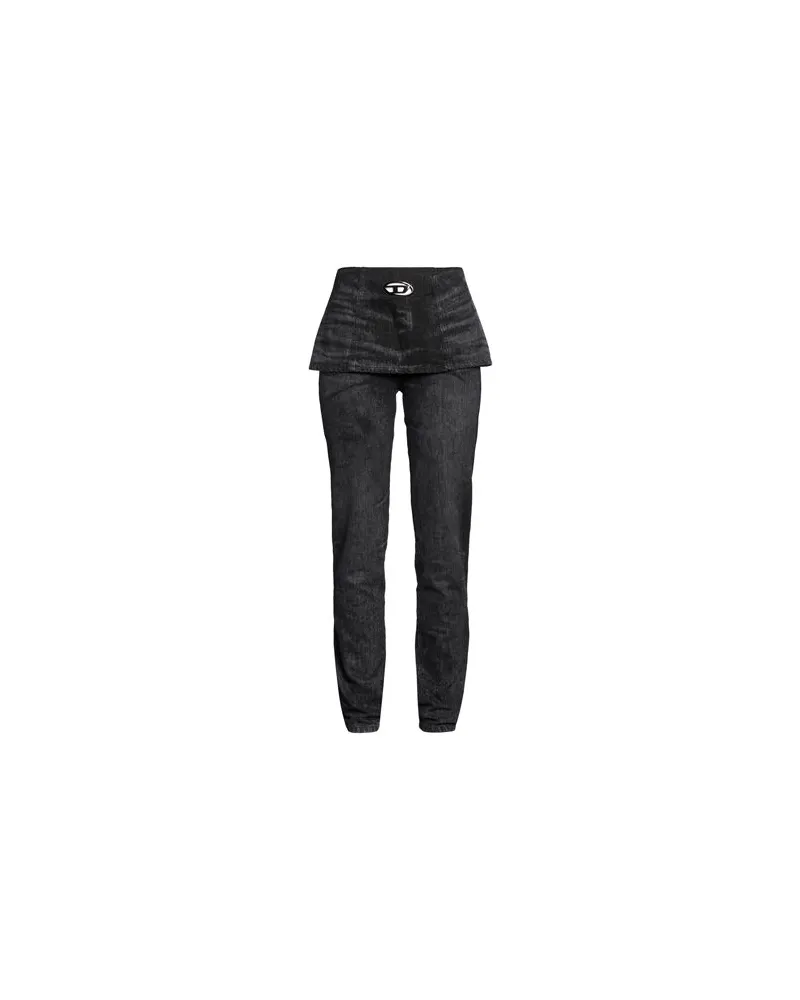 Diesel HOSEN & RÖCKE - Jeanshosenauf YOOX.COM Schwarz