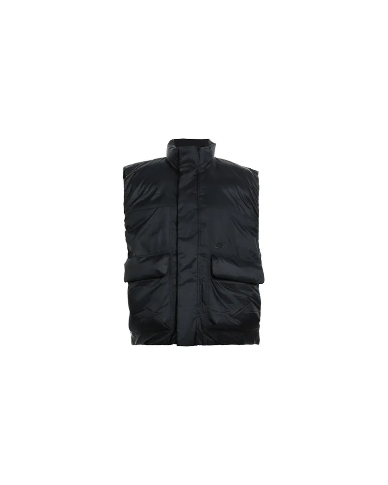 Nike JACKEN & MÄNTEL - Pufferjacken & Daunenjackenauf YOOX.COM Schwarz