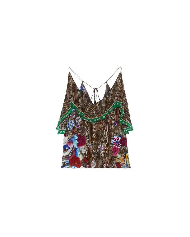 Camilla TOPS - Topsauf YOOX.COM Braun