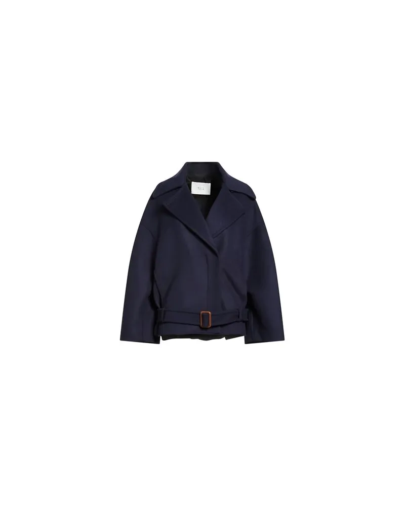 TELA JACKEN & MÄNTEL - Mäntelauf YOOX.COM Marineblau