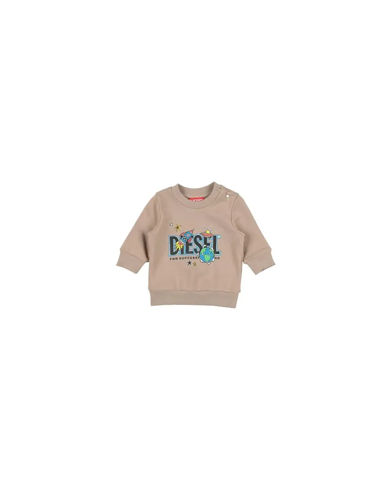 Diesel TOPS - Sweatshirtsauf YOOX.COM Sand