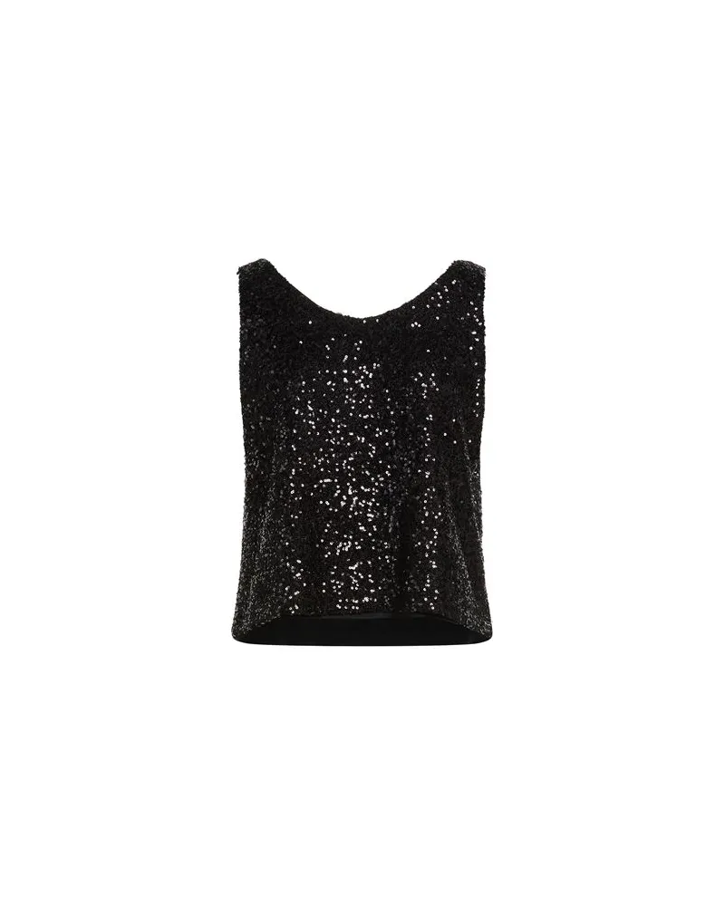 Manila Grace TOPS - Topsauf YOOX.COM Schwarz