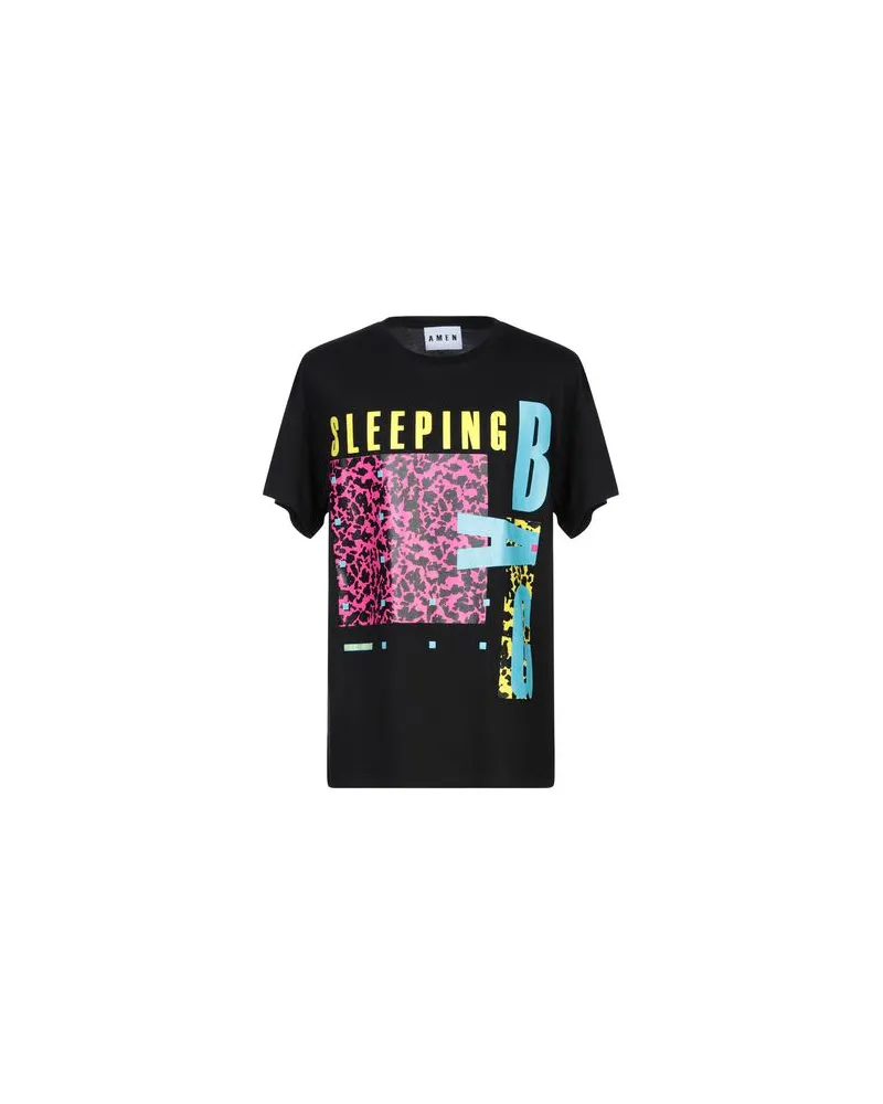 Amen TOPS - T-shirtsauf YOOX.COM Schwarz