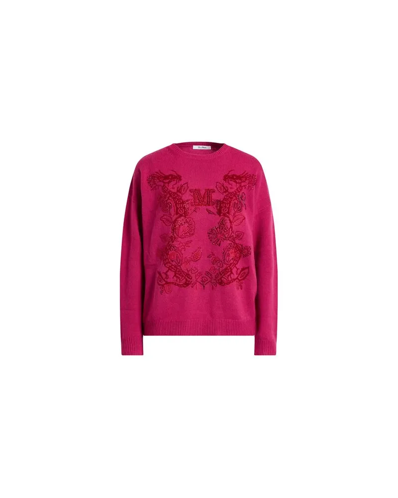Max Mara STRICKWAREN - Pulloverauf YOOX.COM Fuchsia