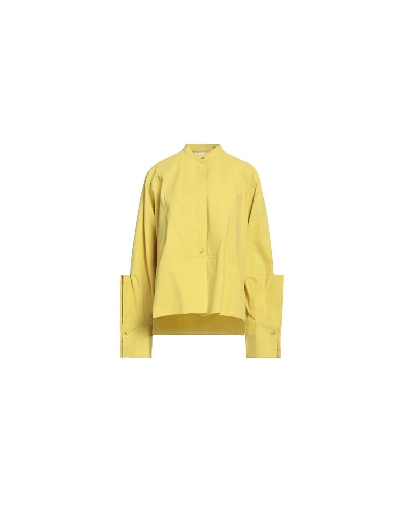 Jil Sander TOPS - Hemdenauf YOOX.COM Gelb