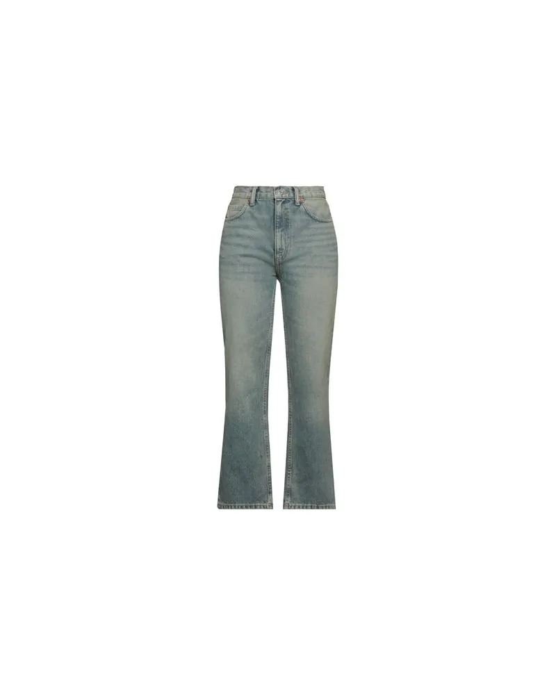 RE/DONE HOSEN & RÖCKE - Jeanshosenauf YOOX.COM Blau