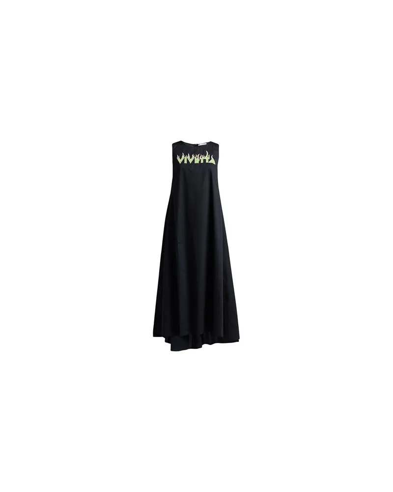 Vivetta KLEIDER - Maxi-Kleiderauf YOOX.COM Schwarz
