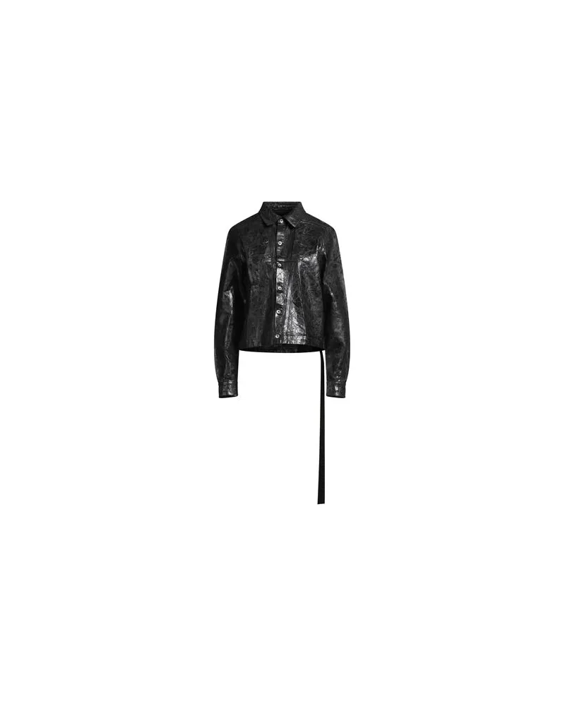DRKSHDW by Rick Owens JACKEN & MÄNTEL - Jeansjacken/Mäntelauf YOOX.COM Schwarz