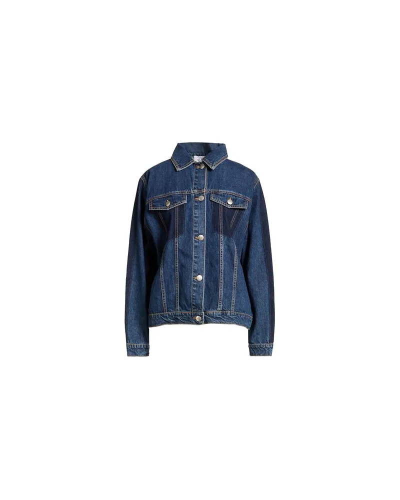 MVP Wardrobe JACKEN & MÄNTEL - Jeansjacken/Mäntelauf YOOX.COM Blau