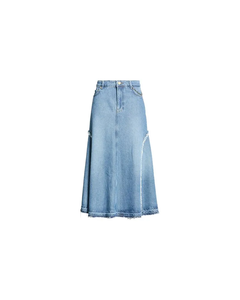 Ganni HOSEN & RÖCKE - Jeansröckeauf YOOX.COM Blau