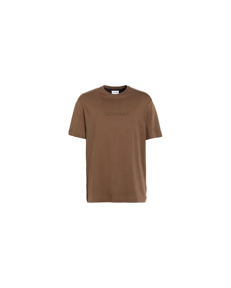 Calvin Klein TOPS - T-shirtsauf YOOX.COM Khaki