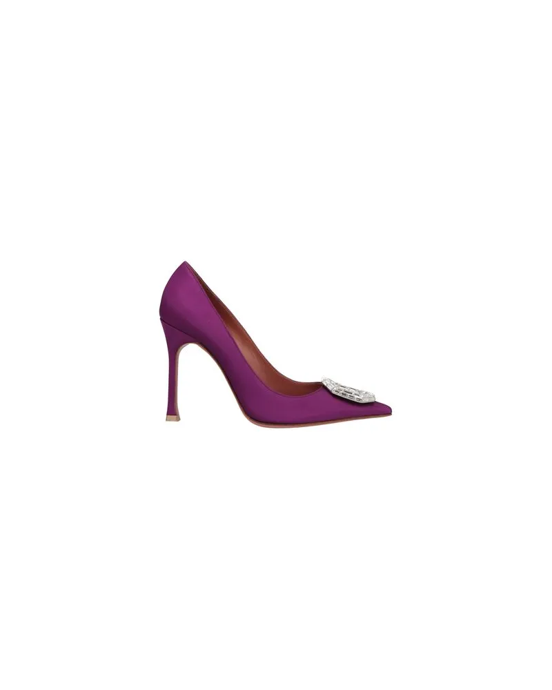Amina Muaddi SCHUHE - Pumpsauf YOOX.COM Malve