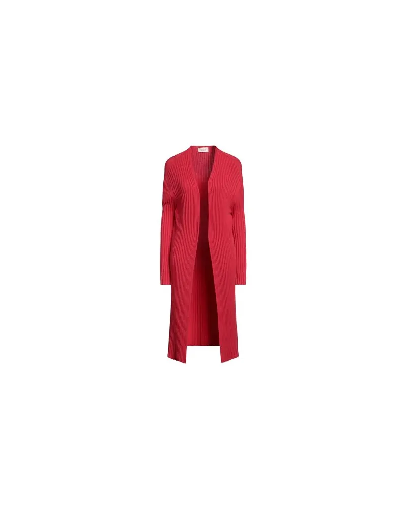 VICOLO STRICKWAREN - Strickjackenauf YOOX.COM Rot