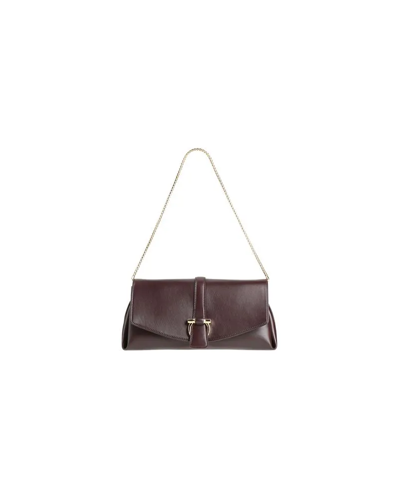 Ferragamo TASCHEN - Schultertaschenauf YOOX.COM Bordeaux