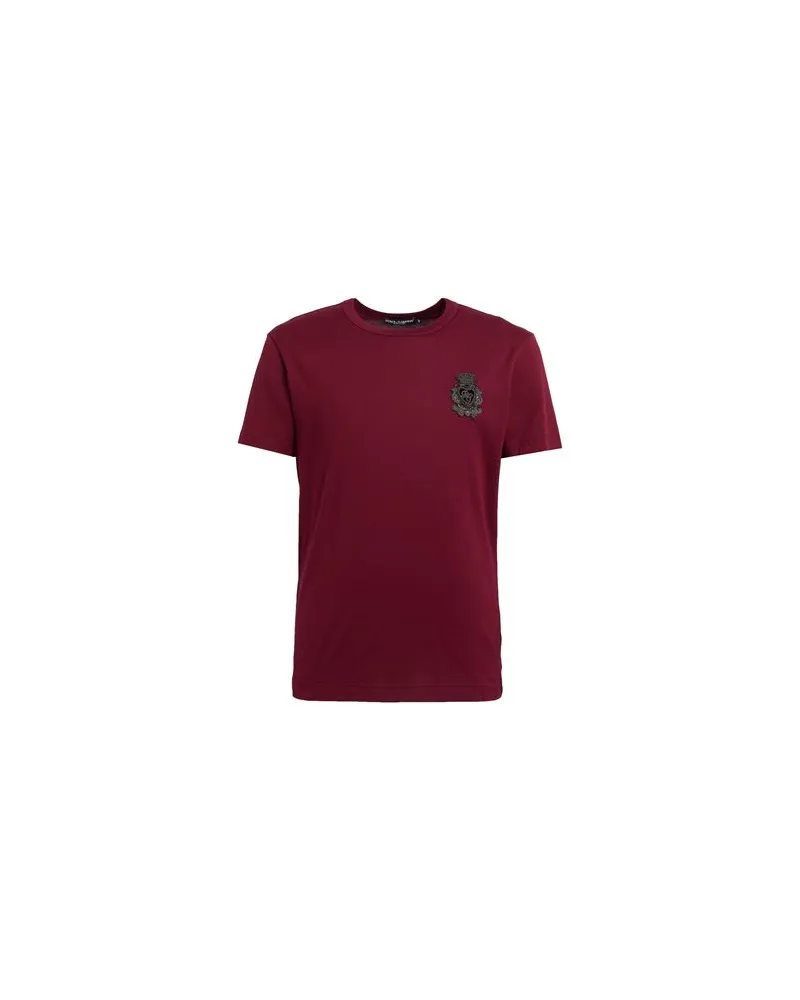 Dolce & Gabbana TOPS - T-shirtsauf YOOX.COM Bordeaux
